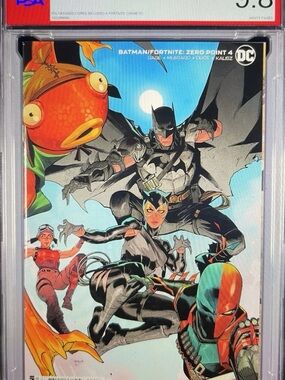 2021 DC Comics Batman/Fortnite crossover Variant, PSA Graded 9.8